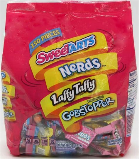 3 Lbs Sweetarts Nerds Laffy Taffy Gobstopper Candy Assorted 150 Pieces