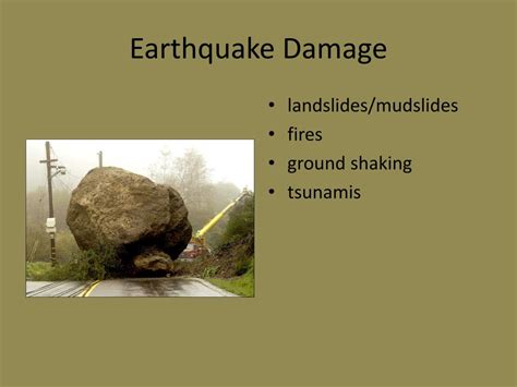 Ppt Earthquakes And Tsunamis Powerpoint Presentation Free Download