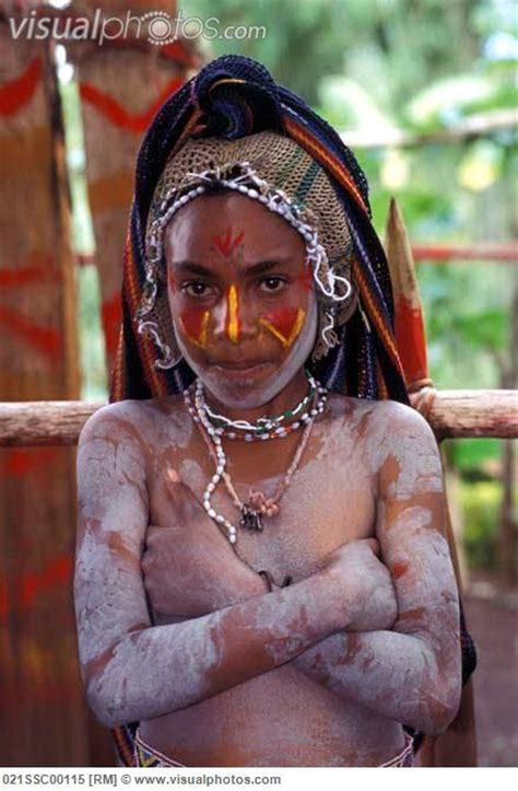 Papua New Guinea Huli Tribe Woman I Have Noticed That