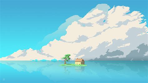 Pixel Art Background Free Wallpaperforu