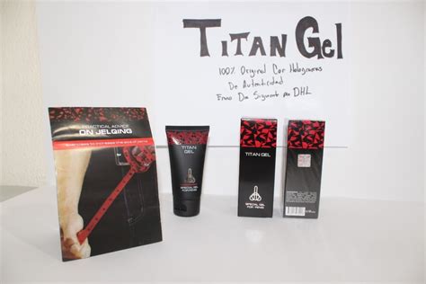 In today's world of supermodels and male strippers, men are under a lot of pressure to look good from their head all the way down to their toes, and that how does titan gel work and how to use it. Titan Gel Original 2019 El Mas Nuevo Distribuidor Official - $ 485.00 en Mercado Libre
