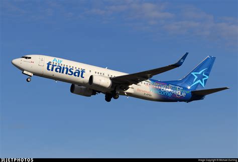 C Gtqj Boeing 737 8q8 Air Transat Michael Durning Jetphotos