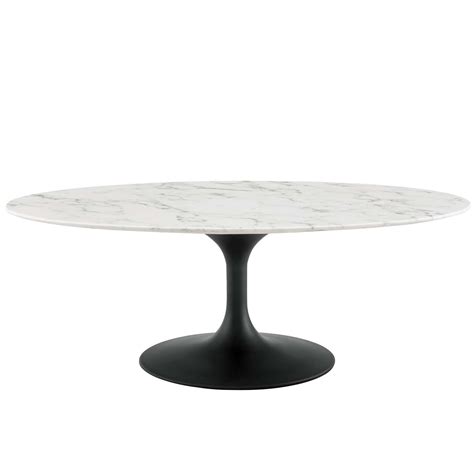 Modterior Living Room Coffee Tables Lippa 48 Oval Shaped