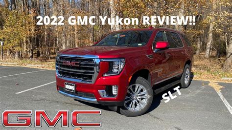 2022 Gmc Yukon Slt Review And Drive Whats New For 2022 Youtube