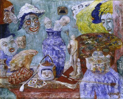 James Ensor Depicted Life As A Macabre Carnival Artsy