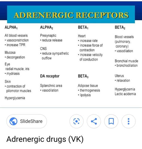 Action Of Adrenergic Receptor Mainly Alpha 1 Which Is Post Junctional And Has Another Function