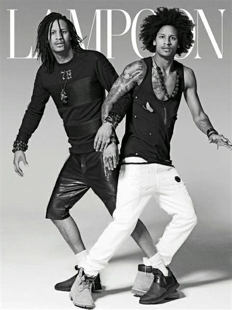 Les Twins Laurent Bourgeois Larry Bourgeois French Dancers Twin