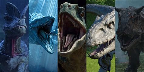 Jurassic Park The 15 Most Powerful Dinosaurs Ranked 2022