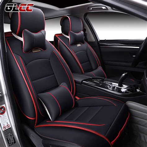 Brand New Luxury Pu Leather Car Seat Cover Frontandrear Automobile Seat