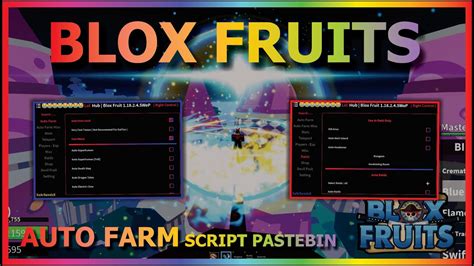 Blox Fruits Script Pastebin 2022 Update Auto Farm Magnet Auto Quest