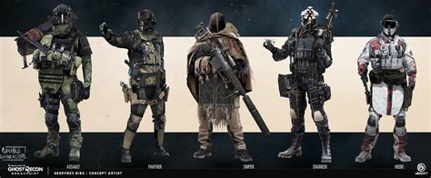 Artstation Ghost Recon Breakpoint Playable Character Geoffrey Bire