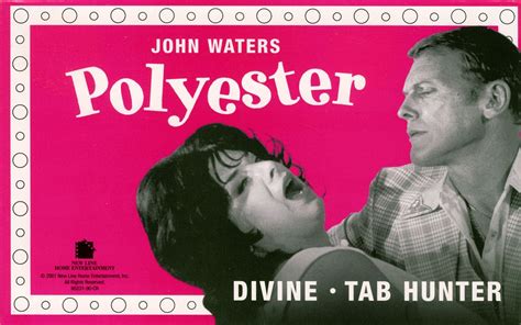 Divine Polyester Movie Poster John Waters Tab Hunter Film World