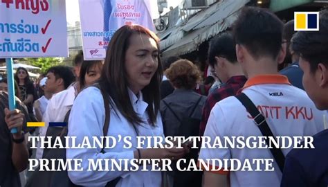 Thailands First Transgender Candidate For Prime Minister Prepares For