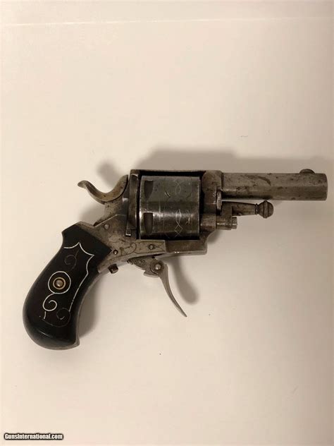 Guyot Paris France 32 Caliber Cartridge Pocket Revolver