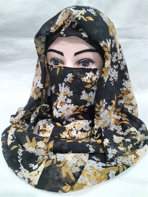 Niqab Ready To Wear Print SuZain Hijabs