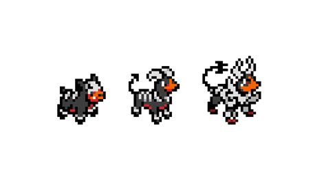 Pixilart Houndour Houndoom And Mega Houndoom Pokemon By Die1diedevil