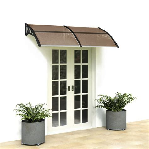 Urhomepro 78 X 39 Front Door Awnings Canopies Modern Polycarbonate