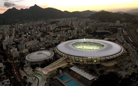 Maracanã Stadium Brazil Stadium City Sunset Wallpapers