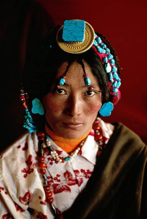 Tagong Woman Tibet Tibetan Woman Steve Mccurry Steve Mccurry