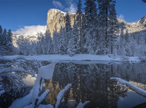 Flickriver Photoset El Capitan Winter Reflections Merced River