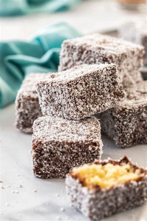 Lamingtons Australian Chocolate And Coconut Sponge Cake 40 Off