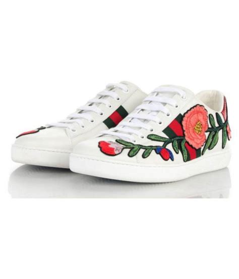 Gucci White Casual Shoes Price In India Buy Gucci White Casual Shoes