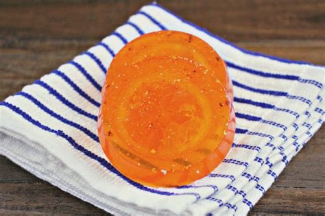 Orange Peel Soap Recipe With Dried Orange Slices Soap Recipes Orange