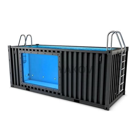 Easy Assembly Prefab 20ft 40ft Australia Fab Container Swimming Pools