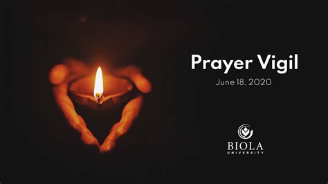 Online Prayer Vigil Youtube