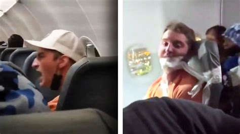 Duct Taped Airline Passenger Sentenced To Prison Youtube