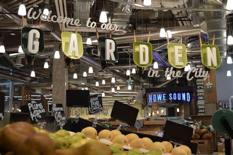 Fresh St Markets First Vancouver Concept Store Grocery Business