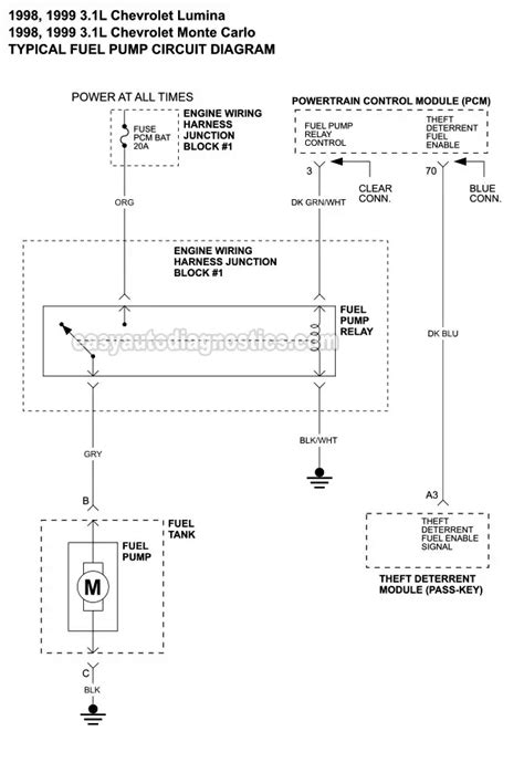 2008 Chevy Silverado Fuel Pump Control Module Wiring Diagram Wiring
