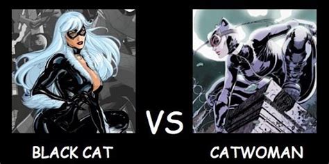 Black Cat Vs Catwoman Comics Amino