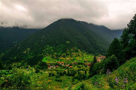 Caykara Trabzon Landscape Nature Beauty Amazing Mountain Sky