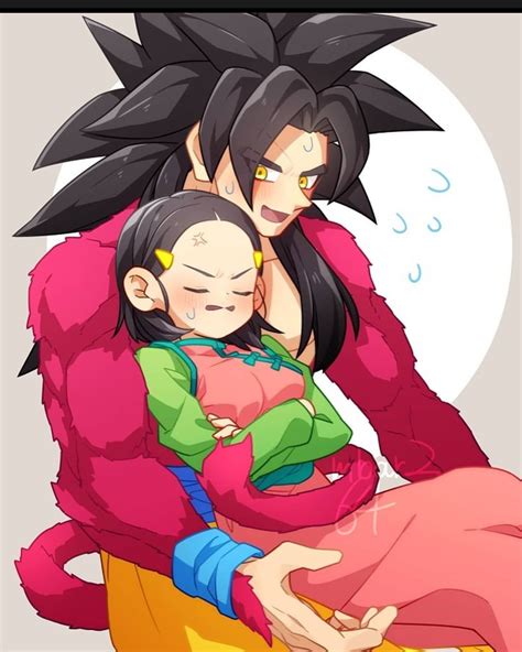 Dragonball Art On Instagram Ssj4 Goku With His Wife Chi Chi Done By