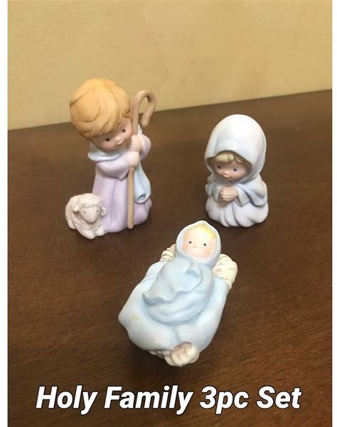 Avon Heavenly Blessings Nativity Avon Nativity Scene Etsy