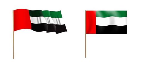 Uae Flag Vector Icon The Flag Of The United Arab Emirates 5567896
