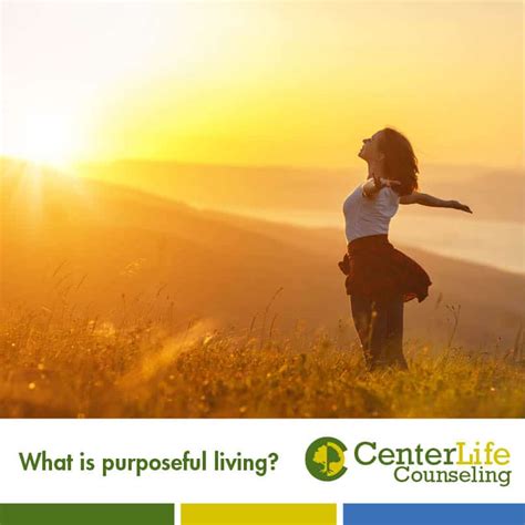 The Importance Of Purpose Centerlife Counseling