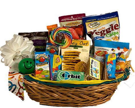 For the kid who likes to join mommy or daddy in the kitchen, opt for a children's apron and mitt set from our diverse collection. Playful Snack Baskets : "gift basket for kids"