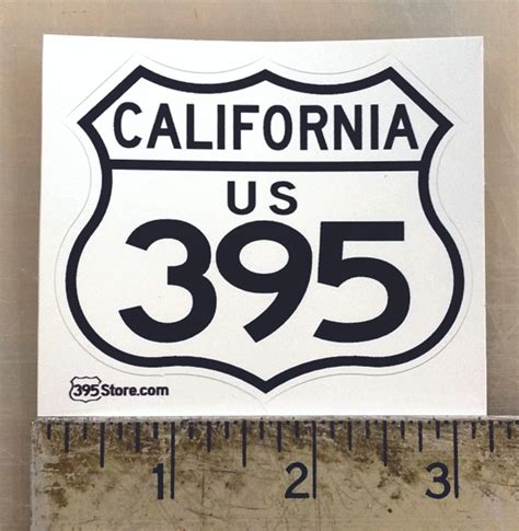 395 California Sticker 395 Store