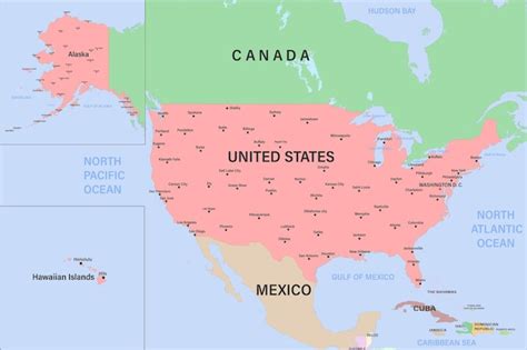 Political Map Of Usa By State Map Of World Vrogue Co