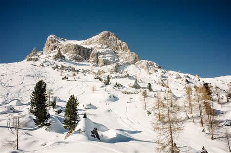 Winter In Dolomites Italy Free Stock Image Barnimages