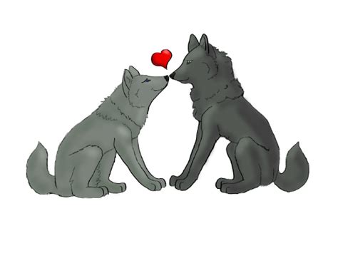 Wolf Love By Berrymarley On Deviantart