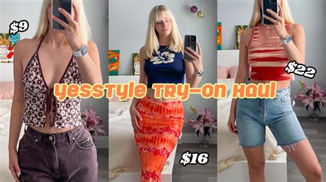 I Bought Yesstyle Clothes With No Reviews Affordable Youtube