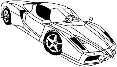 Ferrari Enzo Coloring Pages Amanda Gregorys Coloring Pages