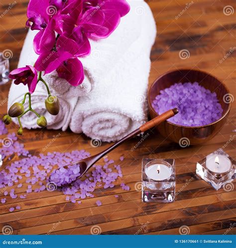 Relaxing Spa Treatments Stock Image Image Of Aromatherapy 136170661