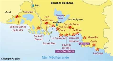 Bouches Du Rhone Ville Archives Voyages Cartes