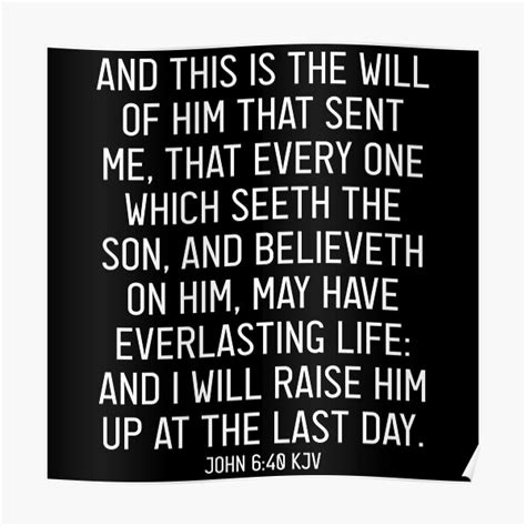 King James Version Only Posters Redbubble