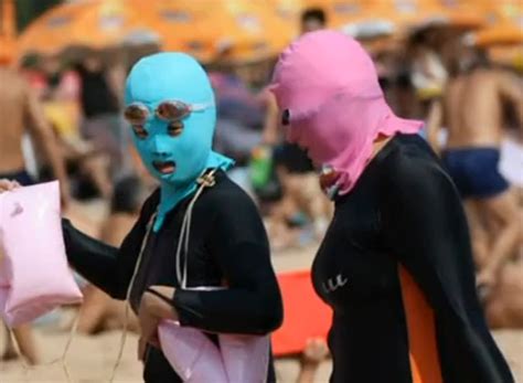 Meet The Face Kini The Latest Beachwear Craze Video