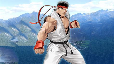 Ryu Shirtless Kien Biu Street Fighter Muscle Hd Wallpaper Peakpx